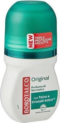 Produktbild Borotalco Original Deodorant Roll On Without Alcohol 50ml (Roll-on, 50 ml)