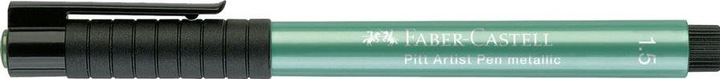 Produktbild Faber-Castell Pitt Artist Pen Metallic (Grün, 1 x)