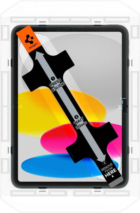 Image du produit Spigen Glas.TR iPad 10.9 2022 "EZ FIT" szkło hartowane z ramką AGL05554 (1 pcs, Apple iPad 2022 (10e génération))