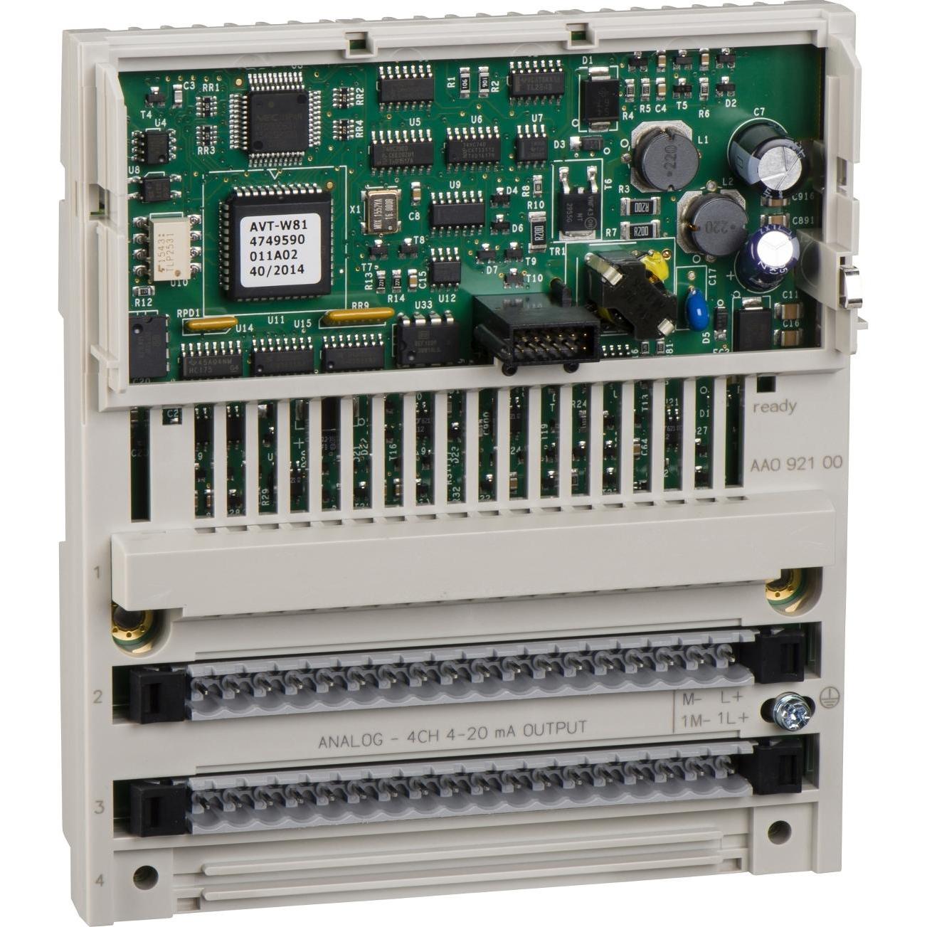 Schneider Electric, Zubehör Antriebstechnik, Analoges I/O-Modul DC 24V Ausg.Strom 170AAO12000