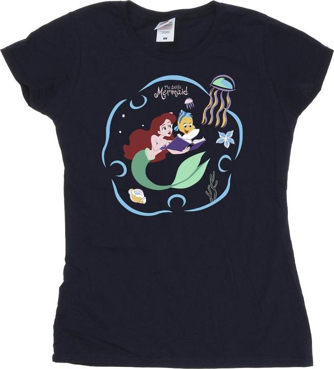 Produktbild Disney The Little Mermaid Reading A Book TShirt (M)