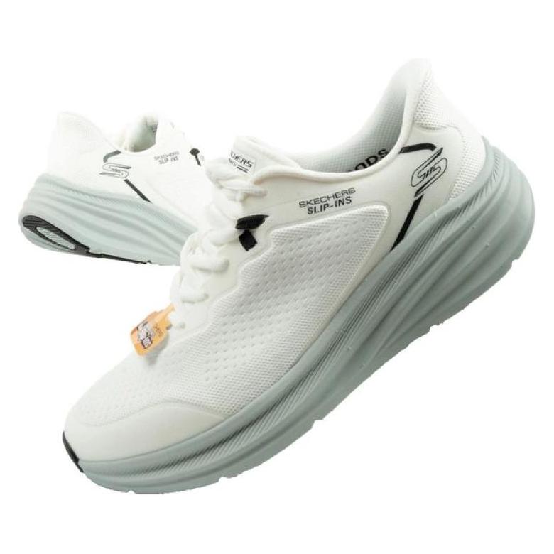 Skechers, Herren, Sneakers, Bobs Skillz - Lifestyle Schuhe - Herren, Weiss, Grau, (45)