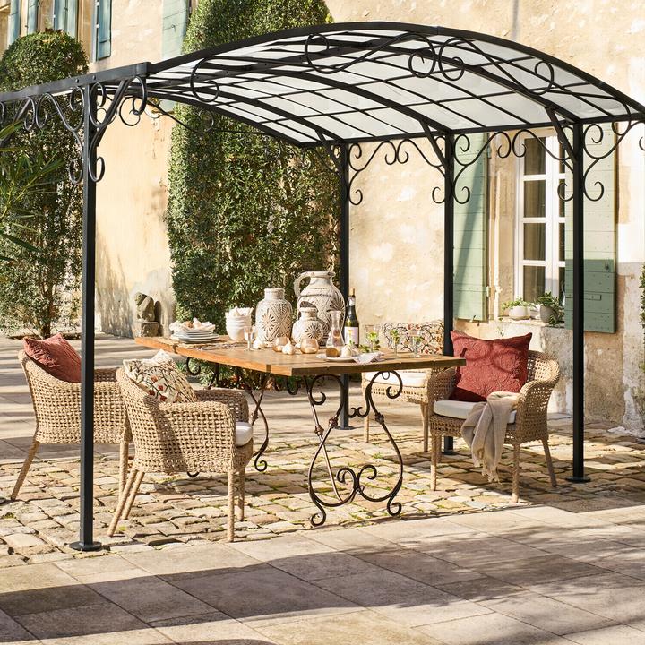 Produktbild Loberon Tisch Delbridge braun (200 x 200 x 80 cm)
