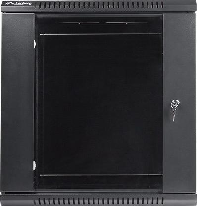 Image du produit Lanberg Rack mural 19 " 12U 600X450mm noir (12 HE, Rack 19 pouces)