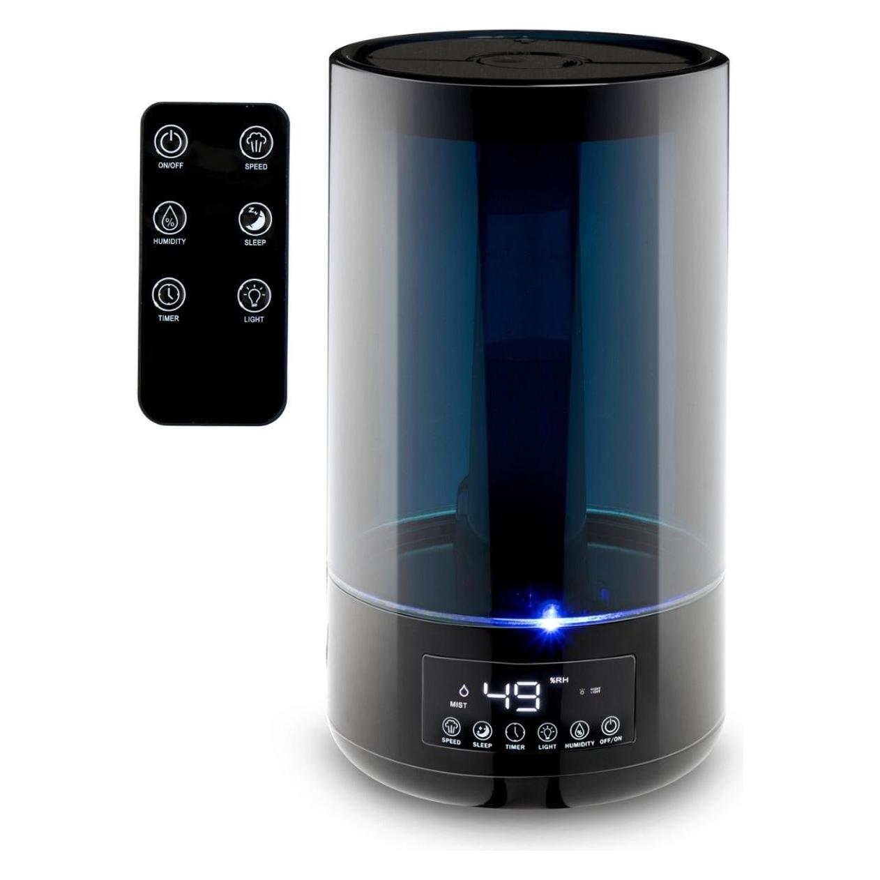 Grundig Luchtbevochtiger 4, 3L, Bevochtiger, Zwart