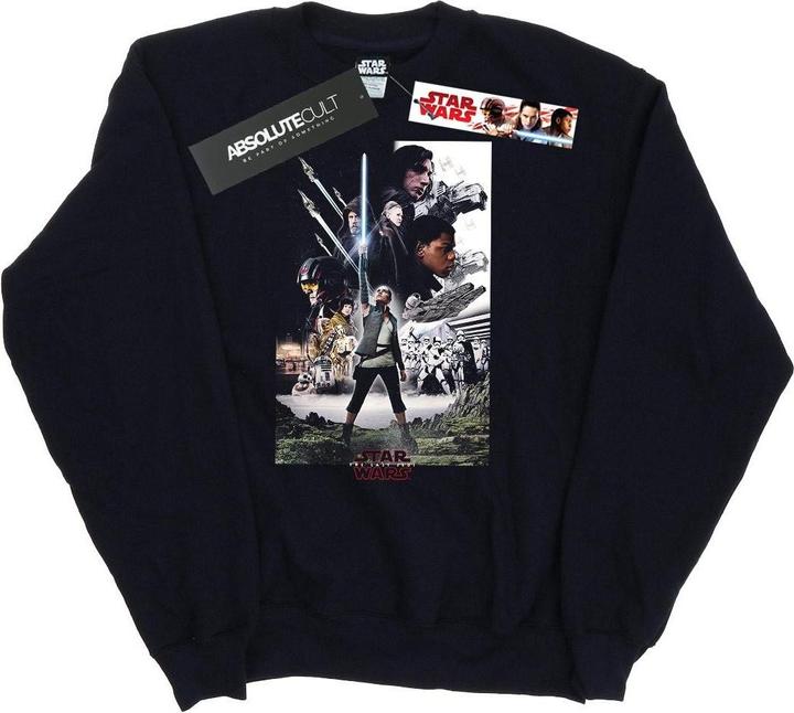 Image du produit Star Wars - Sweat THE LAST JEDI CHARACTER POSTER - Femme (L)