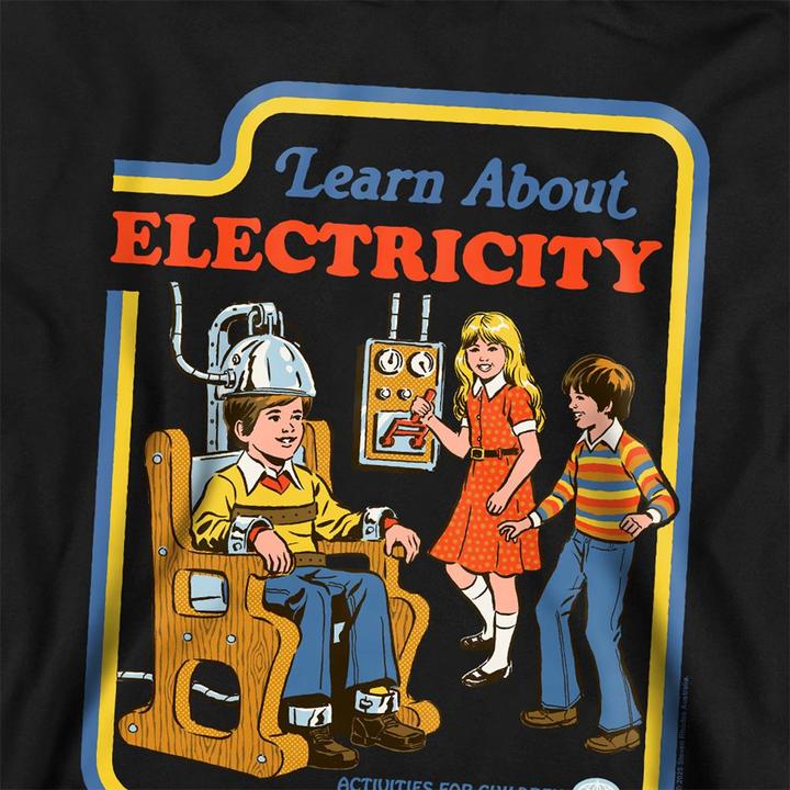 Produktbild Steven Rhodes Learn About Electricity Kapuzenpullover (128)