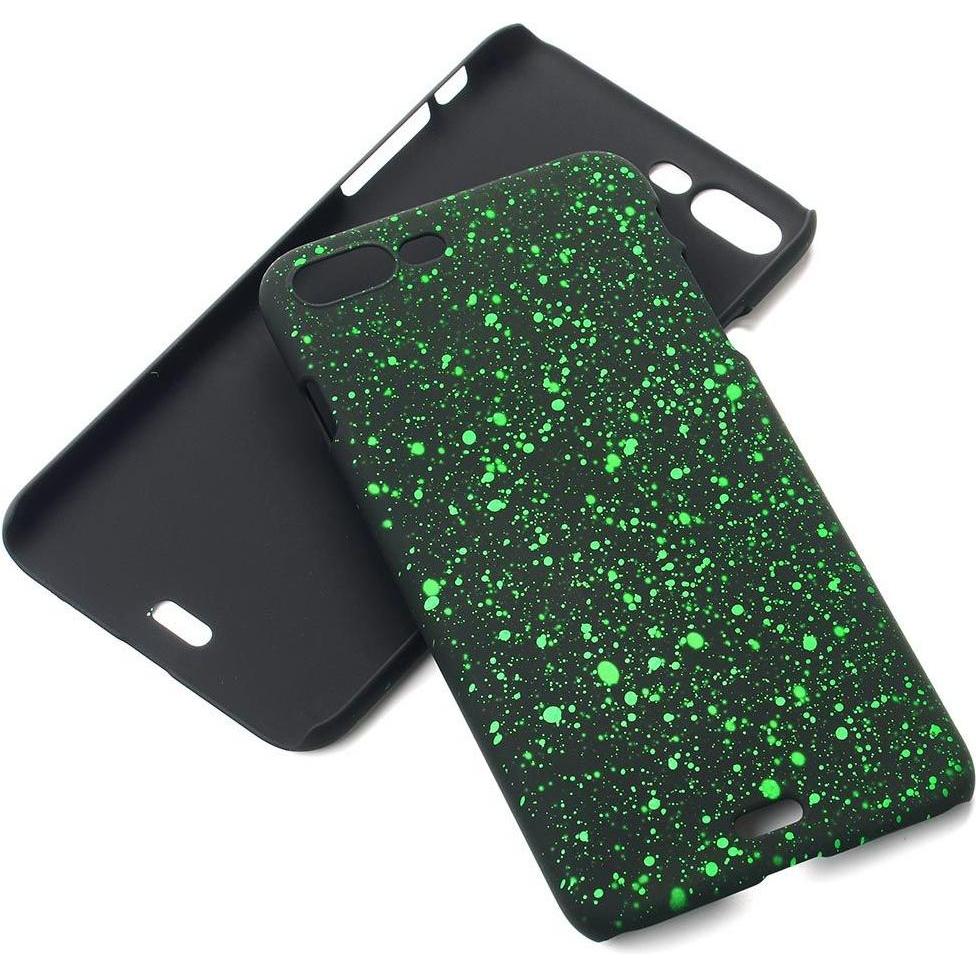 König Design Handy Hülle Schutz Case Bumper Schale für Apple iPhone 7 Plus 3D Sterne Grün Neu (Apple iPhone 7 Plus), Sma...
