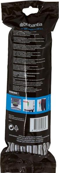 Actual product image Brabantia perfect fit (20 x, 30 l)
