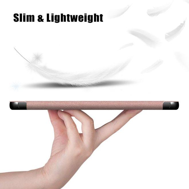 Thumbnail - MU Classic Dreifach faltbare Hülle (MatePad T8), Tablet Hülle, Rosa