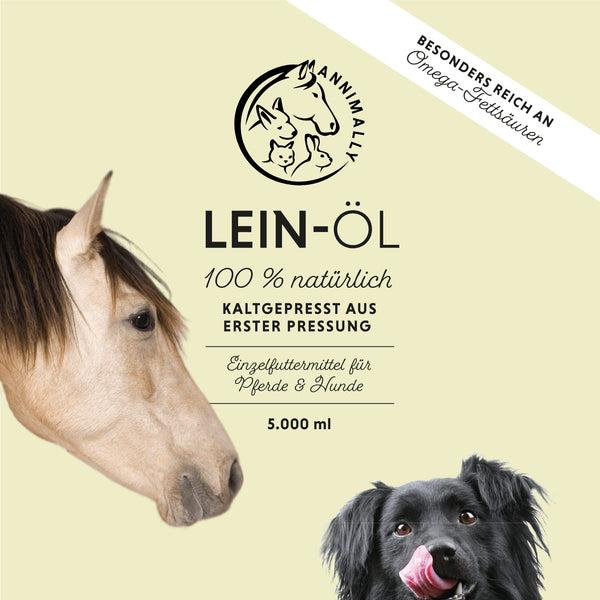 Produktbild Annimally Leinöl (1 x, 500 g)