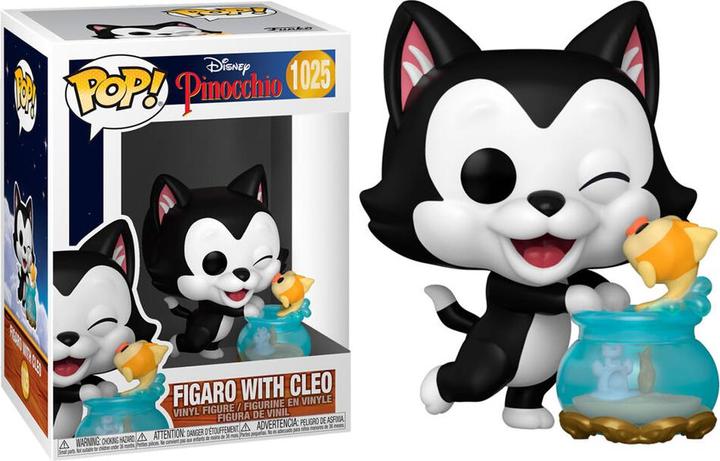 Actual product image Funko POP! - Pinocchio - 80th Anniversary: Figaro Kissing Cleo