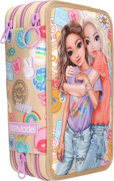 Produktbild Top Model Topmodel - Triple Pencil Case GIRL POWER - Beige (413282)