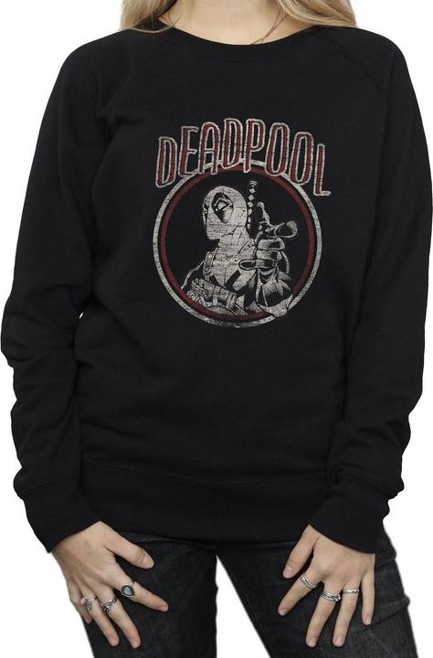 Produktbild Deadpool Vintage Circle Sweatshirt (S)