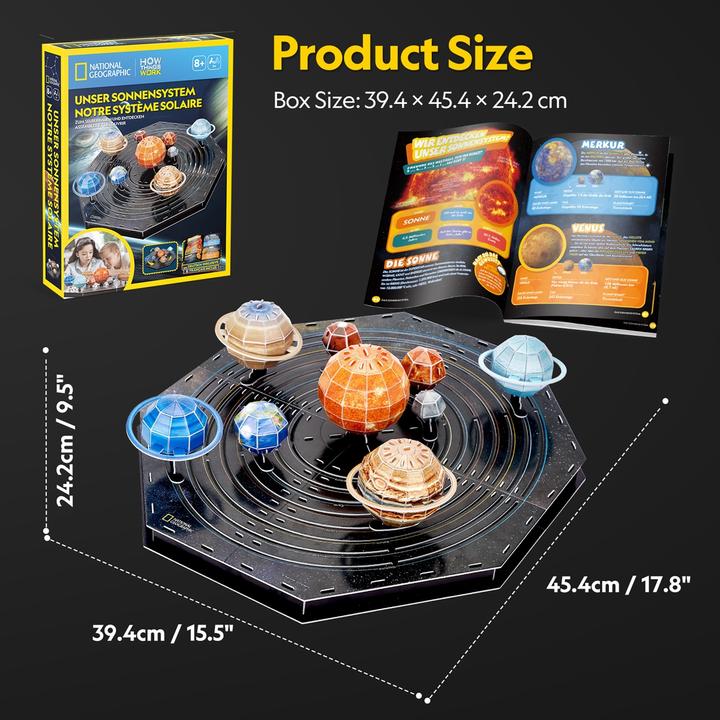 Image du produit Cubicfun Unser Sonnensystem