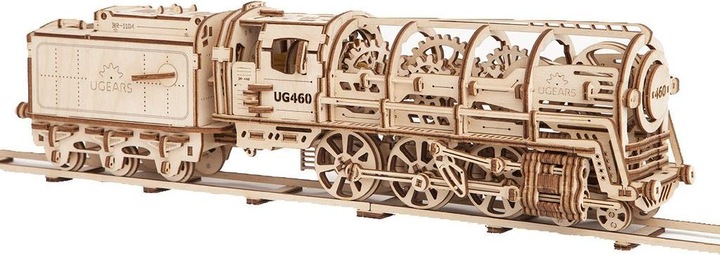 Immagine prodotto Ugears Locomotiva a vapore con tender