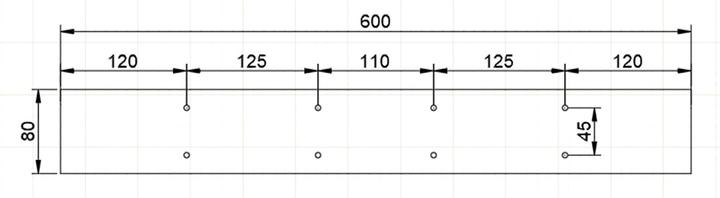 Actual product image Wiltec Table legs set