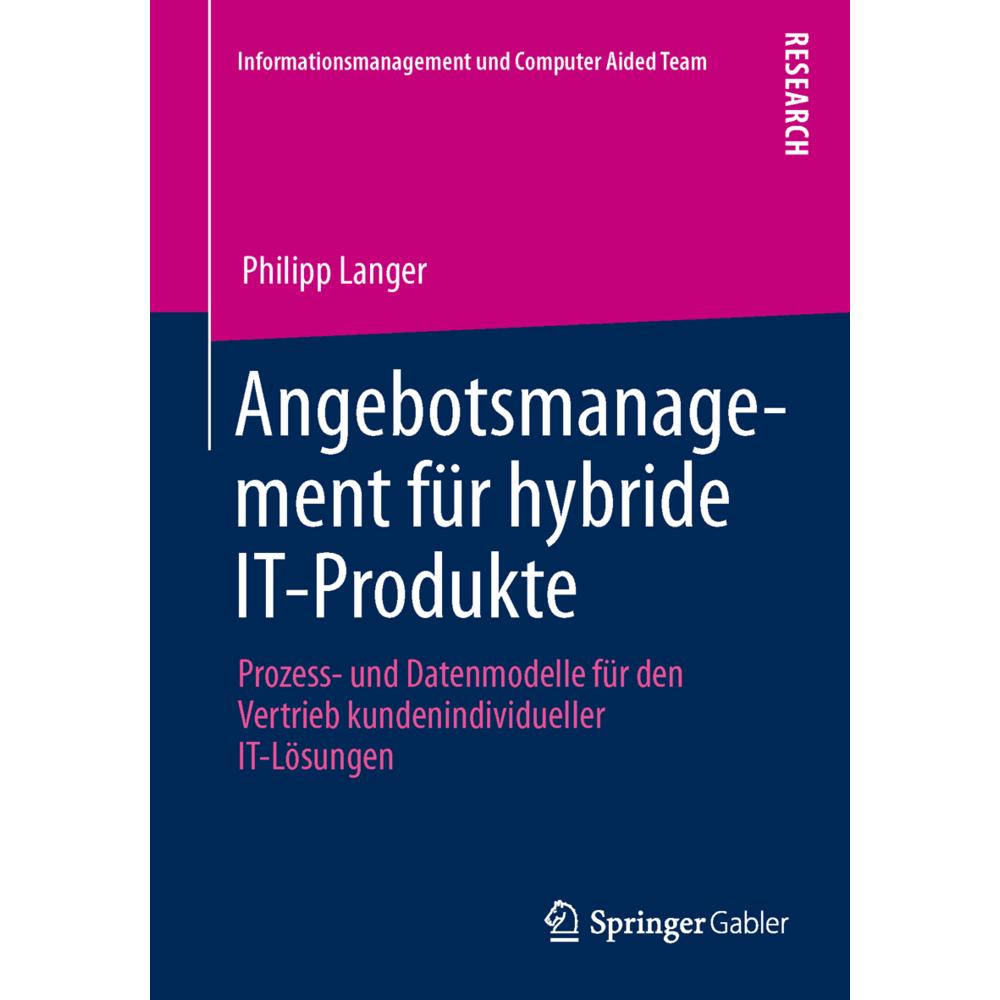 Angebotsmanagement für hybride IT-Produkte, Fachbücher von Philipp Langer