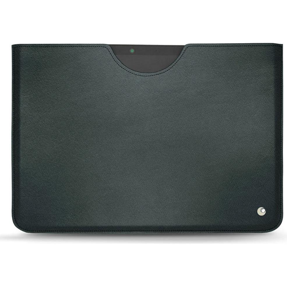Noreve Lederschutzhülle (Microsoft Surface Pro X), Tablet Hülle, Blau