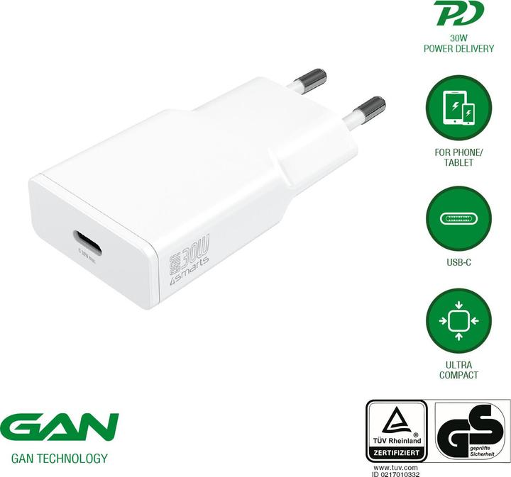 Immagine prodotto 4smarts PDPlug Slim (30 W, 1 porzione)