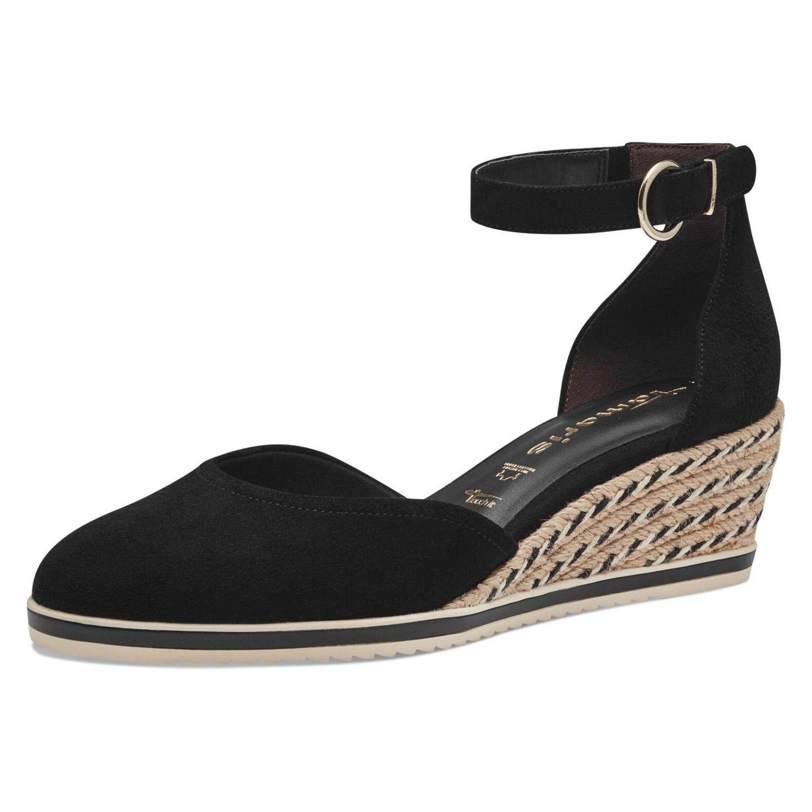 Tamaris, Vrouwen, Pompen, Sleehakken, Zwart, (36)