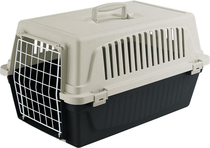 Ferplast Atlas 20 EL - trasportatore di animali grigio chwarz (Cane, Gatto, Lavabile)
