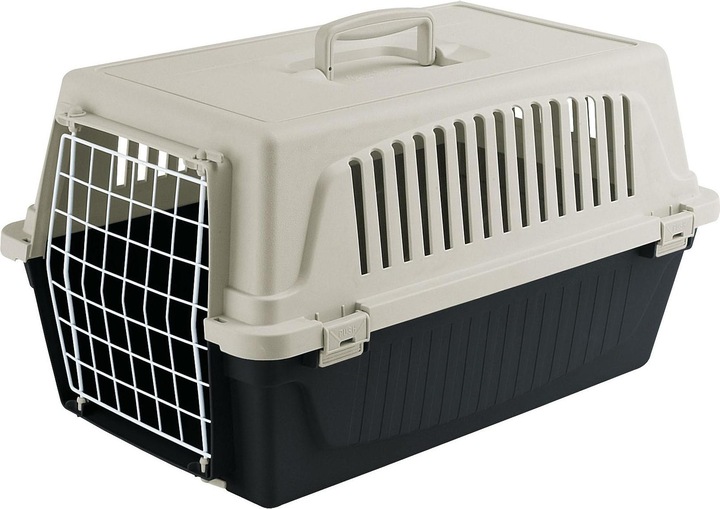 Actual product image Ferplast Atlas 20 EL - pet carrier, gray black (Dog, Cat, Foldable)