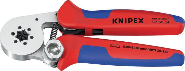 Produktbild Knipex Selbsteinstellende Crimpzange für Aderendhülsen (180 mm)