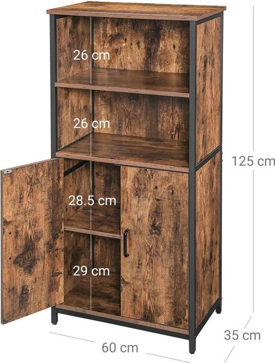 Immagine prodotto Vasagle Mattias (60 x 35 x 124,5 cm)