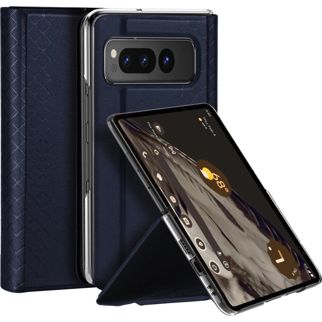 Dux Ducis DuxDucis - Bril Google Pixel Fold (Google Pixel Fold), Smartphone Hülle, Blau