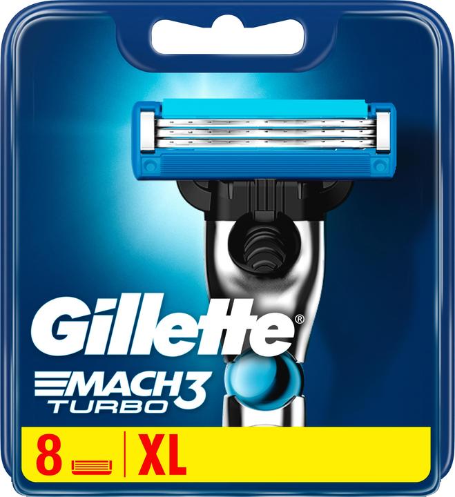 Produktbild Gillette Mach3 Turbo (8x)
