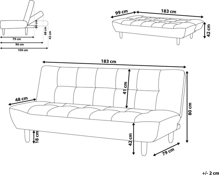 Actual product image Beliani Alsten