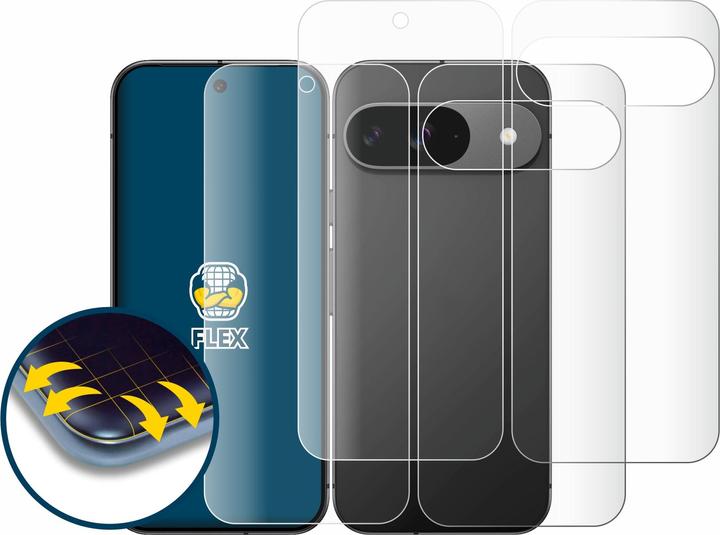 Immagine prodotto BROTECT Pellicola protettiva a schermo intero Pellicola protettiva per lo schermo Trasparente (2 Pezzo/i, Google Pixel 9)