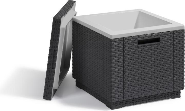 Image du produit Allibert Tabouret Cube (avec coussin)