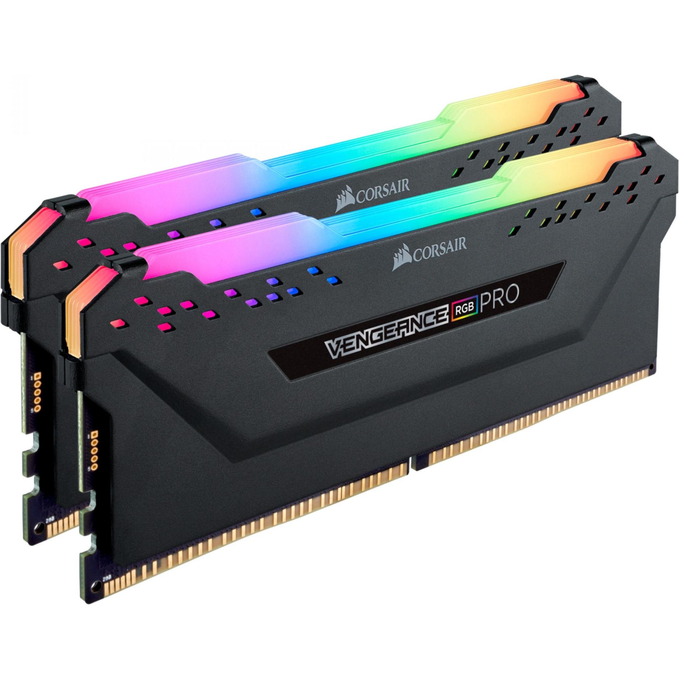 Thumbnail - Corsair Vengeance RGB Pro Light Enhancement Kit (DDR4-RAM, DIMM), RAM, Schwarz