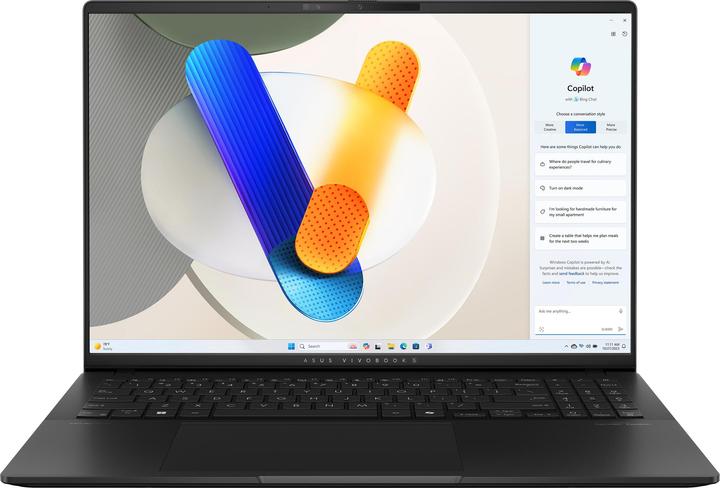 Image du produit ASUS Vivobook S16 (16", AMD Ryzen AI 9 HX 370, 32 Go, 1000 Go, CH)