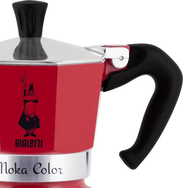 Bialetti Moka 1 Tasse Rot (1 Tasse)