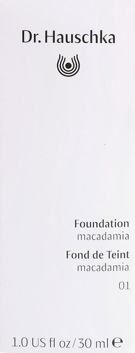 Actual product image Dr. Hauschka Foundation 01 macadamia 30 ml (01 Macadamia)