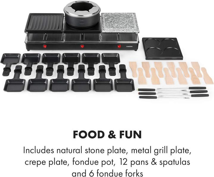 Produktbild Klarstein Fonduelette 3-in-1