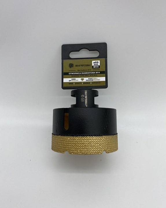 Indian Professional Korona Diamentowa M14 68mm Wiercenie Na Sucho / (68 millimeter)