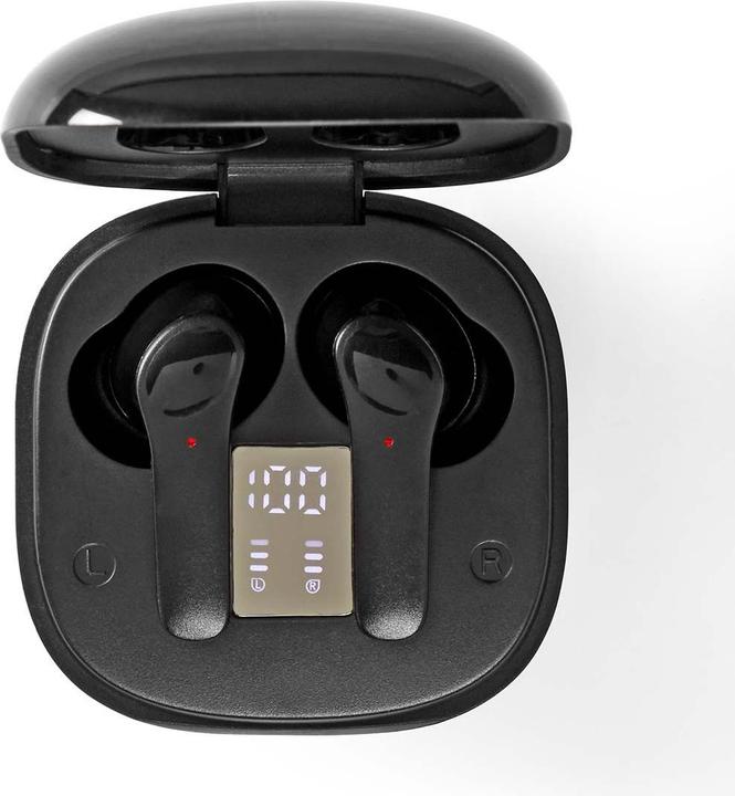 Actual product image Nedis Fully wireless headphones | Bluetooth® | max. battery life: 5 hrs | touch control (ANC, 5 h, Wireless)