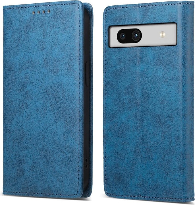 Cover-Discount Google Pixel 7a - Beschermhoes met RFID-blokkering blauw (Google Pixel 7a)
