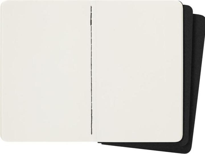 Actual product image Moleskine Cahier Pocket Set of 3 (A6, Plain, Soft cover)