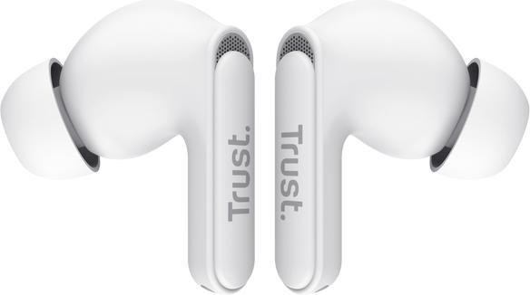 Actual product image Trust Yavi Bt Enc Earbuds White (23 h, Wireless)