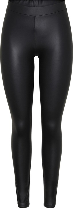 Pieces Glänzende Fleece- Leggings (S/M)