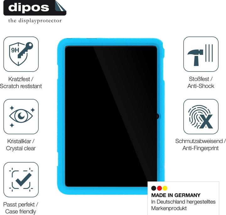 Actual product image Dipos Anti-Shock Screen Protector Clear (Blackview Tab 8)