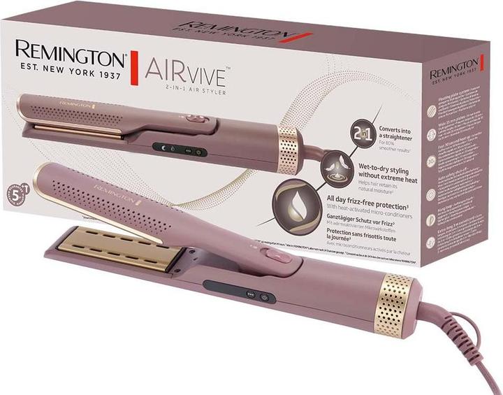 Produktbild Remington 2-in-1 Warm Air Brush for Wet and Dry Styling with Ion Technology and Micro-Conditioner (Glättbürste)