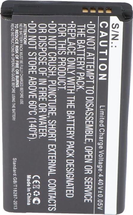 Immagine prodotto AccuCell Batteria per Samsung Galaxy S5 con coperchio aggiuntivo nero