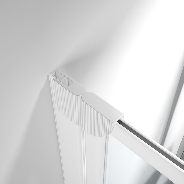 Actual product image Schulte Bath screen 2 panels