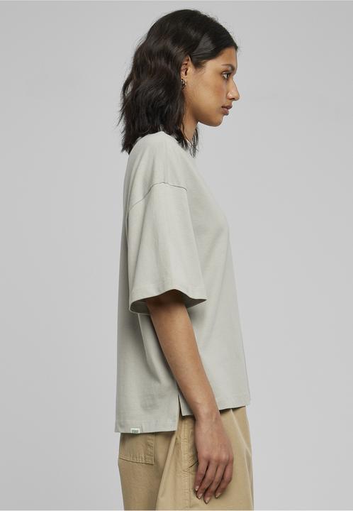 Produktbild Urban Classics Ladies Organic Heavy Slit Tee - 111261 (5XL)